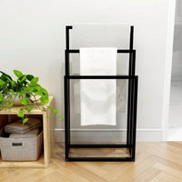 Freestanding Towel Rack 3 Tiers Hand Towel Holder Organizer For Bathroom Accessories