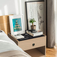 Nightstand With Wireless Charging Station