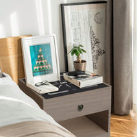 Nightstand With Wireless Charging Station