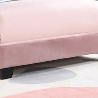 Twin Size Platform Bed For Kids, With Slatted Bed Base, No Box Spring Needed, Shell Design