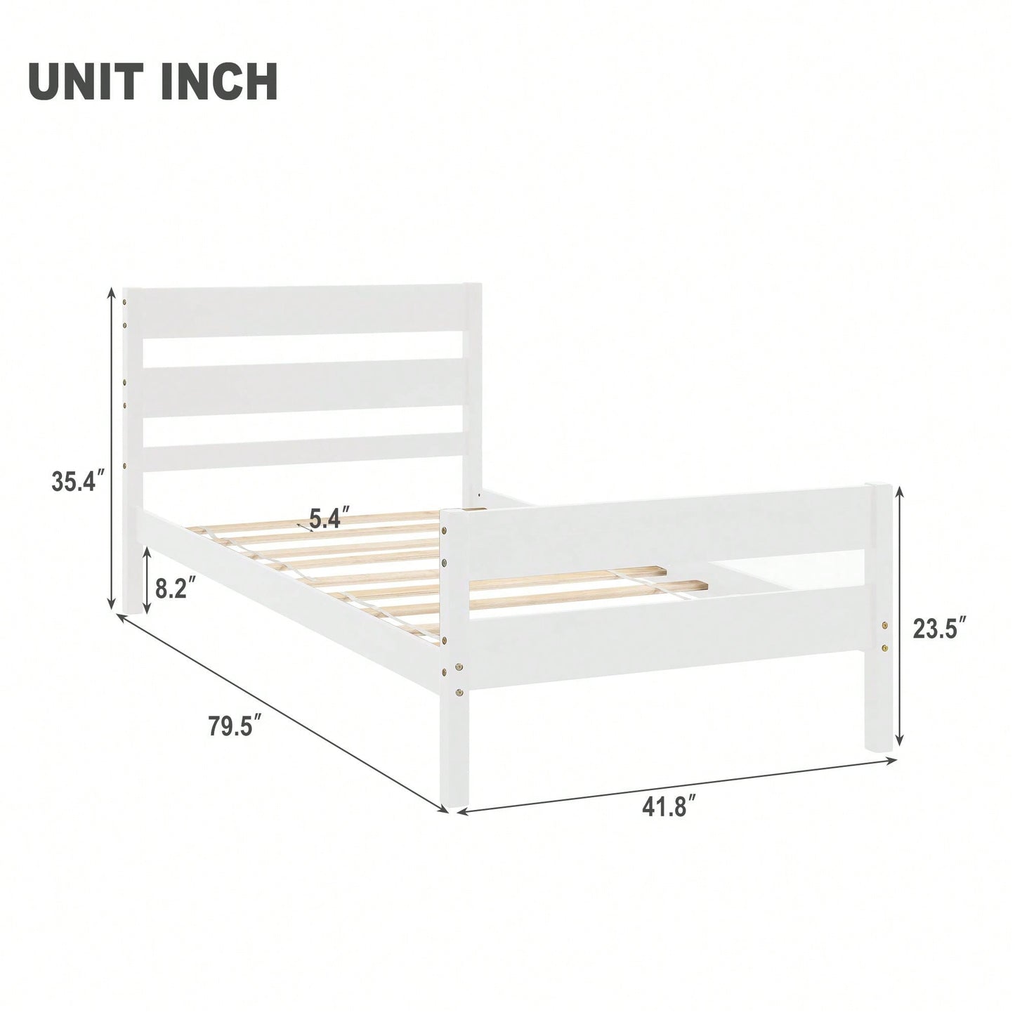 Twin Bed With Headboard And Footboard