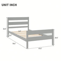 Twin Bed With Headboard And Footboard
