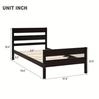 Twin Bed With Headboard And Footboard