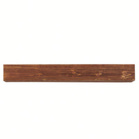 72" Rustic Wood Fireplace Mantel, Wall-Mounted & Floating Shelf For Home Decor
