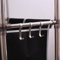 3 Tier Laundry Sorter, Laundry Hamper With 4 Removable Bags For Organizing Clothes, Laundry, Lights, Darks