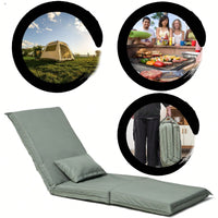 Portable Chair For Outdoor Travel, Picnic, BBQ,Adjustable Backrest,Outdoor/ Beach /Swimming Pool/YardCamping,Grassland