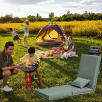 Portable Chair For Outdoor Travel, Picnic, BBQ,Adjustable Backrest,Outdoor/ Beach /Swimming Pool/YardCamping,Grassland