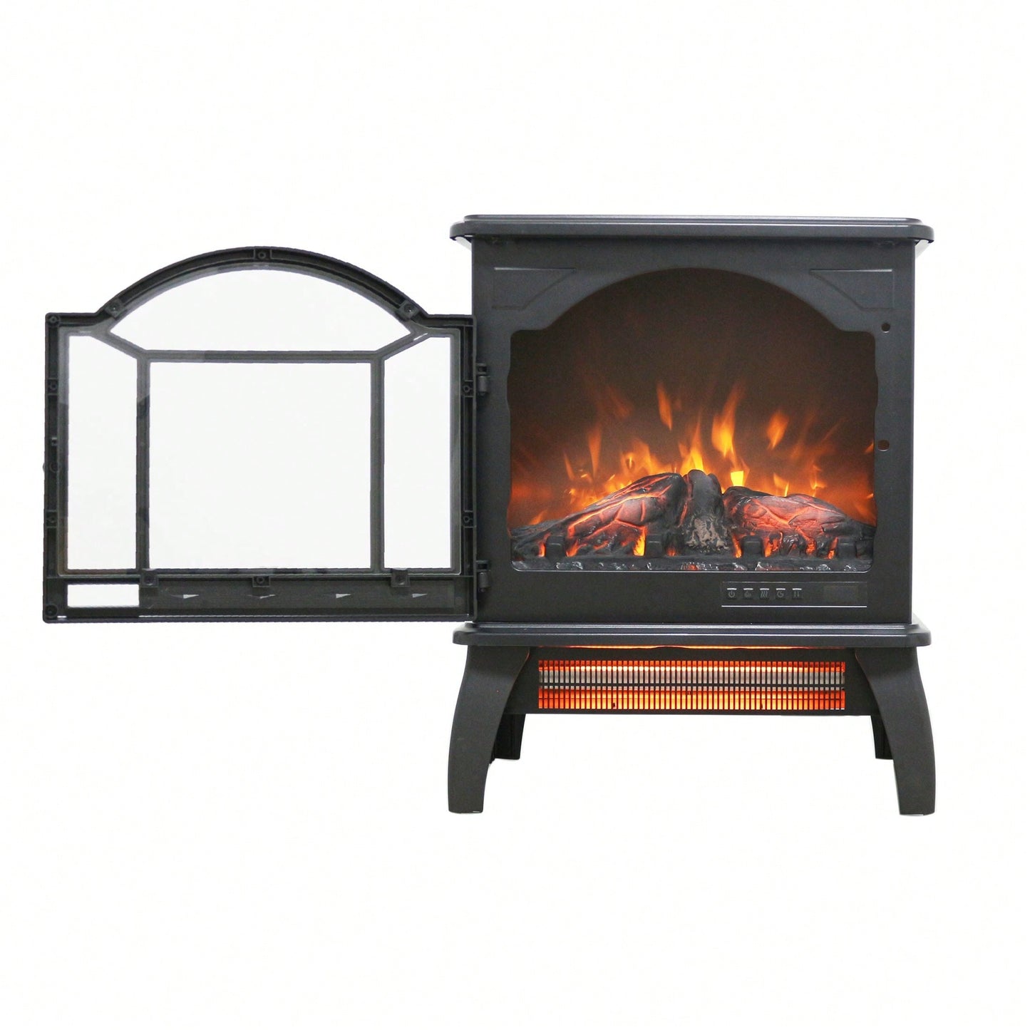 18" 3D Infrared Electric Stove With Remote Control