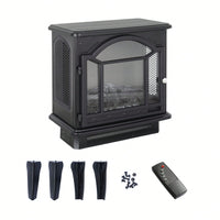 18" 3D Infrared Electric Stove With Remote Control