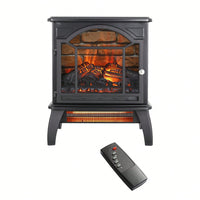 18" 3D Infrared Electric Stove With Remote Control