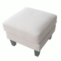 Fabric Ottoman, Beige