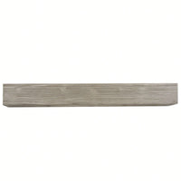 60" Rustic Wood Fireplace Mantel, Wall-Mounted & Floating Shelf For Home Decor