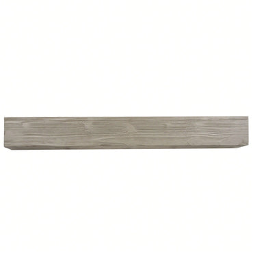 60" Rustic Wood Fireplace Mantel, Wall-Mounted & Floating Shelf For Home Decor