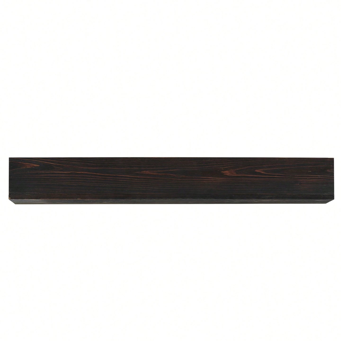48" Rustic Wood Fireplace Mantel , Wall-Mounted & Floating Shelf For Home Decor