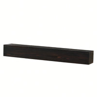 48" Rustic Wood Fireplace Mantel , Wall-Mounted & Floating Shelf For Home Decor