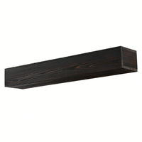 48" Rustic Wood Fireplace Mantel , Wall-Mounted & Floating Shelf For Home Decor