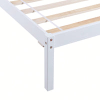 Twin Size Platform Bed With Headboard