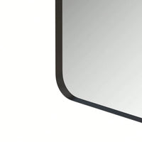 24x36 Inch Wall Mounted Rectangular Mirror Metal Framed Mirror, For Bathroom, Living Room, Bedroom Wall Decor