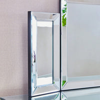 Mountain Shaped Folding Vanity Mirror Widely Used In Homes And Offices