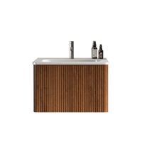 Glossy White Ceramic Integrated Sink - Durable And Stylish Basin For Bathroom Or Kitchen - Easy To Clean And Maintain