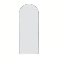 71x27.5 Inch Metal Arch Full Length Mirror with Premium Anti-Rust Frame Shatterproof HD Glass Modern Design Easy Installation