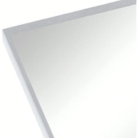 20x30 Inch Large Round Metal Arch Bathroom Mirror with Brushed Aluminum Frame Shatterproof Glass Easy Install Guide