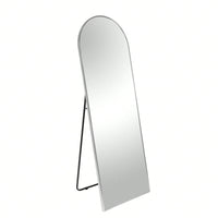 63x20 Inch Metal Arch Mirror - Full Length Shatterproof Glass with Anti-Rust Aluminum Frame - Easy Install Modern Design