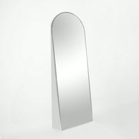 63x20 Inch Metal Arch Mirror - Full Length Shatterproof Glass with Anti-Rust Aluminum Frame - Easy Install Modern Design