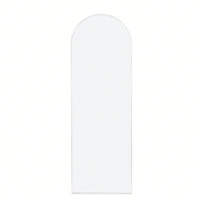63x20 Inch Metal Arch Mirror - Full Length Shatterproof Glass with Anti-Rust Aluminum Frame - Easy Install Modern Design