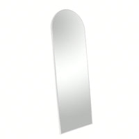 63x20 Inch Metal Arch Mirror - Full Length Shatterproof Glass with Anti-Rust Aluminum Frame - Easy Install Modern Design