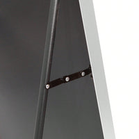 63x20 Inch Metal Arch Mirror - Full Length Shatterproof Glass with Anti-Rust Aluminum Frame - Easy Install Modern Design