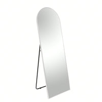 63x20 Inch Metal Arch Mirror - Full Length Shatterproof Glass with Anti-Rust Aluminum Frame - Easy Install Modern Design