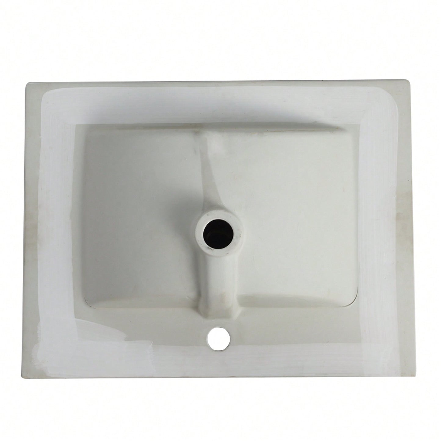 Elegant Modern Ceramic Vessel Sink Easy to Clean 4.72 Inch Depth for Stylish Bathrooms
