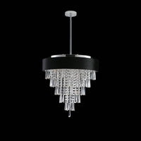 Luxury K9 Crystal Round Chandelier for Living Room Elegant Light Fixture Perfect for Bedroom and Dining Room Easy Installation