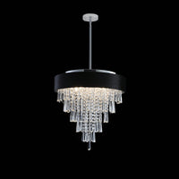 Luxury K9 Crystal Round Chandelier for Living Room Elegant Light Fixture Perfect for Bedroom and Dining Room Easy Installation