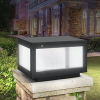 Dimmable Solar Wall Lamp with Automatic Dusk to Dawn Sensor IP65 Waterproof Outdoor LED Light for Garden Decor