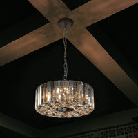 Crystal Chandelier For Living Room Round Lamp Luxury Home Decor Light Fixture