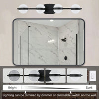 Modern 4-Light LED Vanity Lights For Bathroom With Energy Saving Technology - Stylish And High Quality Lighting Fixture For Home Décor
