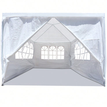 10x10 Heavy Duty Outdoor Gazebo Canopy with 4 Removable Walls for Weddings Parties and Events Easy Assembly Durable Design