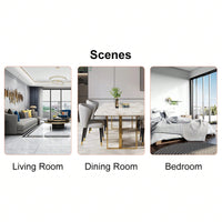 Elegant Minimalist White Marble Coffee Table with Metal Legs for Home Office Events Seats 2-4 Easy Assembly