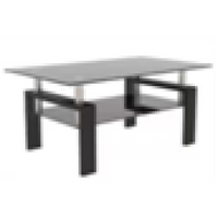 Stylish 2-Tier Tempered Glass Coffee Table for Living Room Office Bedroom Lightweight Durable Easy Assembly 39.37x23.62x17.72