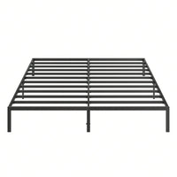 Sturdy King Size Metal Platform Bed Frame No Box Spring Required Modern Design 660 Lbs Weight Capacity