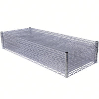 Heavy Duty 7 Tier Metal Wire Shelving Unit with Wheels Adjustable Storage Rack 2450lbs Capacity for Garage Kitchen Closet 81 H x 48 L x 18 D