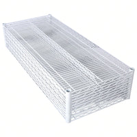 Heavy Duty 7 Tier Metal Wire Shelving Unit with Wheels Adjustable Storage Rack 2450lbs Capacity for Garage Kitchen Closet 81 H x 48 L x 18 D