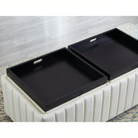 Spacious Storage Compartment With Lift-Top Lid - Perfect For Books, Magazines, Remote Controls, And More