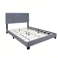 Queen Size Bed Frame With Adjustable Headboard