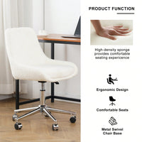 Modern Velvet Dining Chair with Lift Adjustment Chrome Legs Soft Comfortable Space Saving Design Set of 1