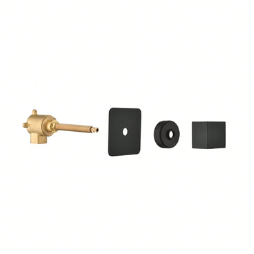 3/4 Inch Cast Metal High Flow Volume Control Valve Durable Brass Handle Shower Fixture