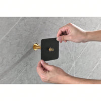 3/4 Inch Cast Metal High Flow Volume Control Valve Durable Brass Handle Shower Fixture