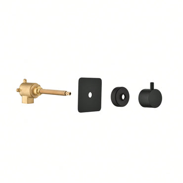 High Flow 3/4 Inch Cast Brass Shower Volume Control Valve with Ceramic Disc for Precise Temperature Control and Easy Installation